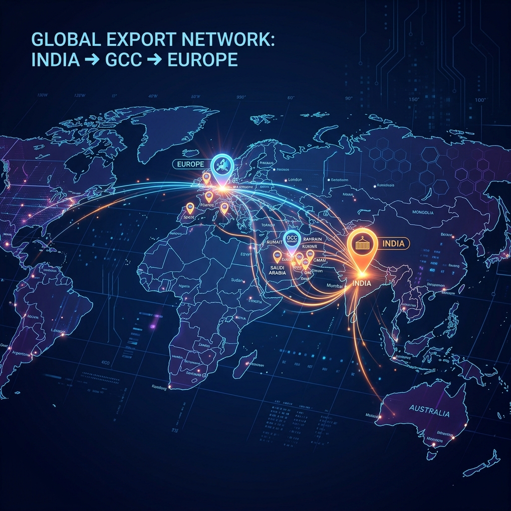 Pro Delta Worldwide Export Map