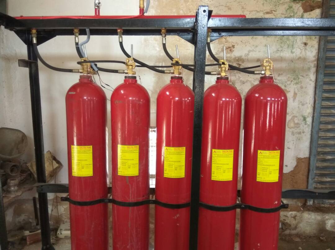 Clean Agent & Gas Suppression (FM-200 / CO2 / Novec 1230)